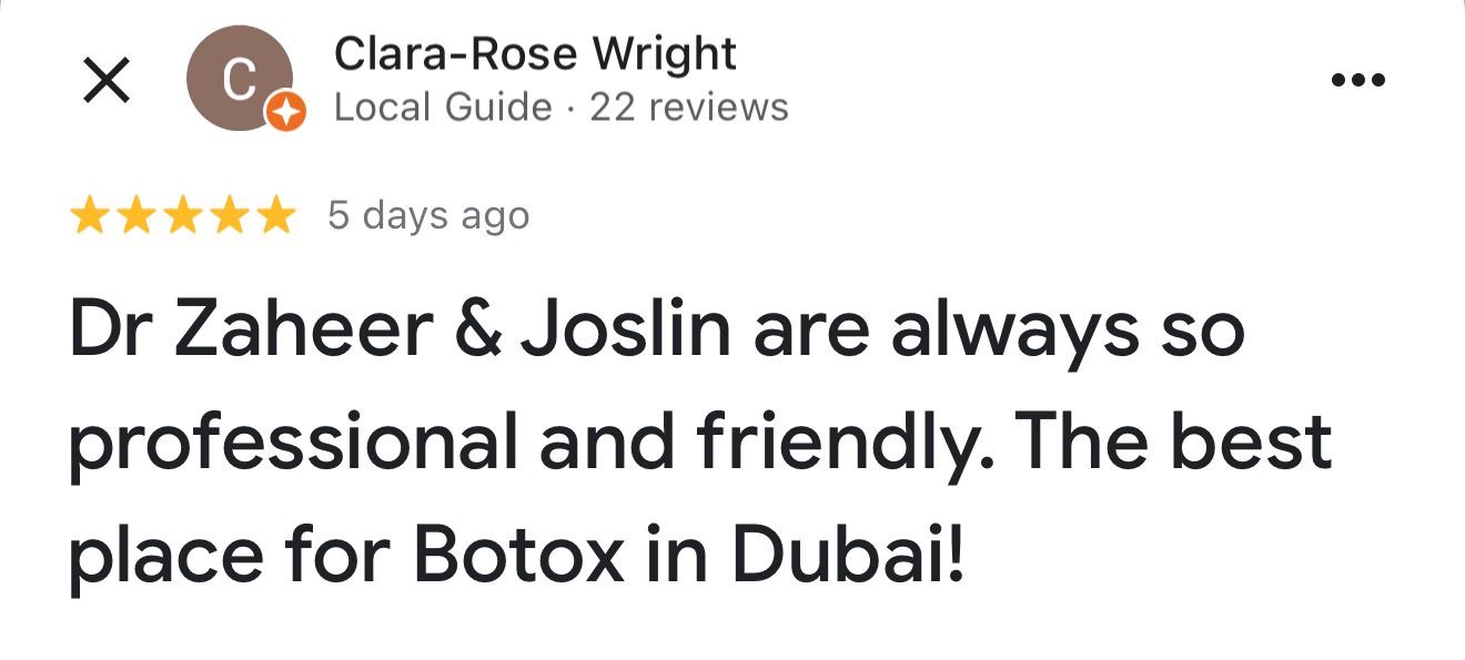 Patient review screenshot by Clara-Rose Wright